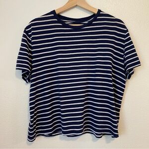 Aritzia Striped Short-Sleeve Tee